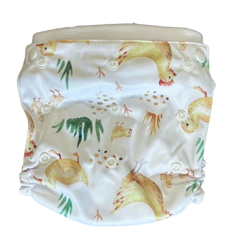 All-in-Two Diaper Cover and Belt (Printed PUL)