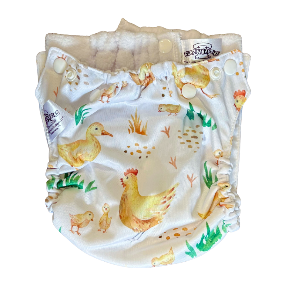 All-in-Two Diaper Cover and Belt (Printed PUL)