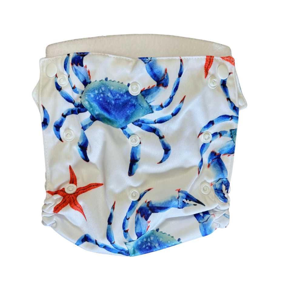 All-in-Two Diaper Cover and Belt (Printed PUL)