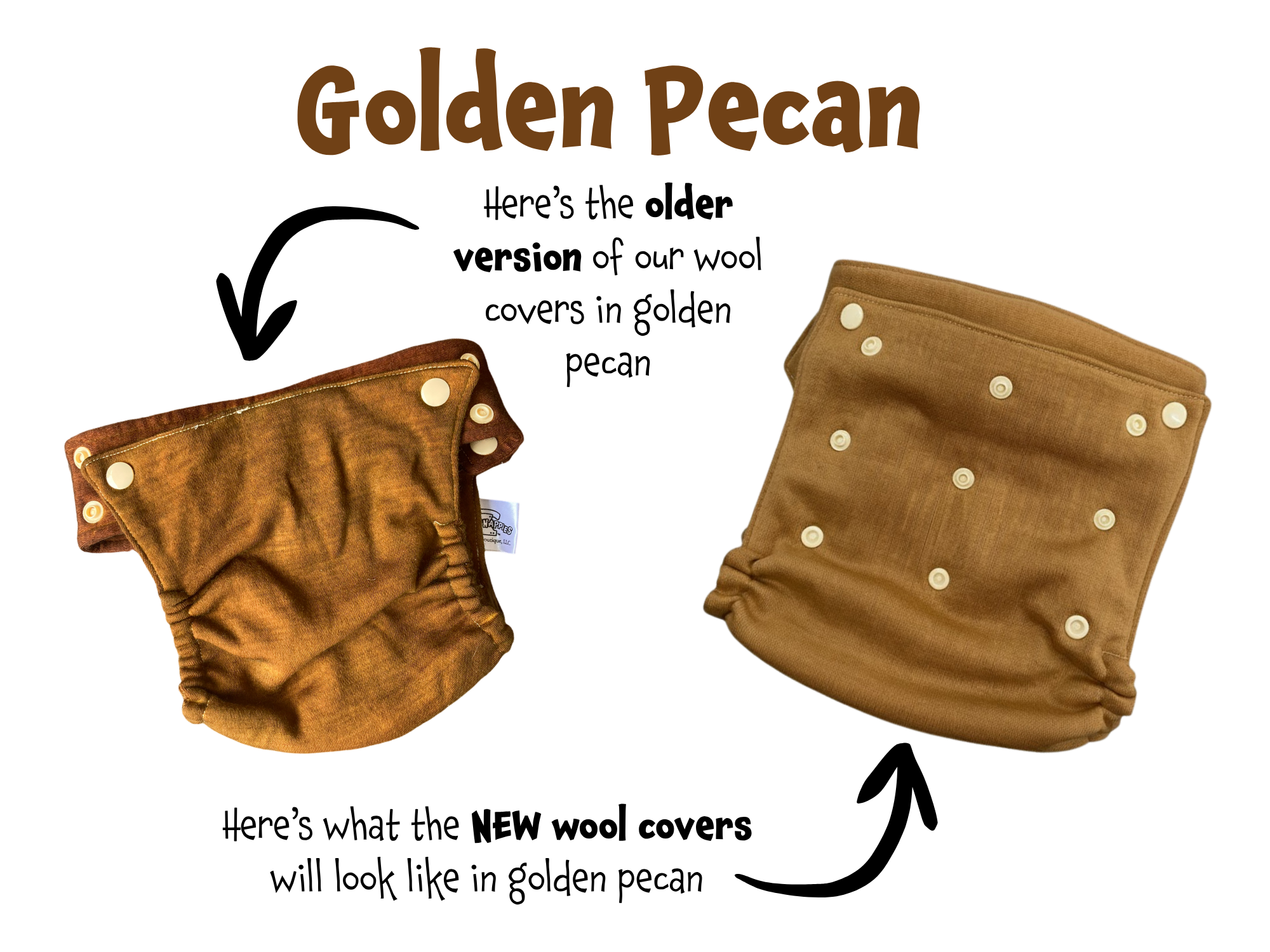 NEW! Adjustable Merino Wool Diaper Cover and Belt