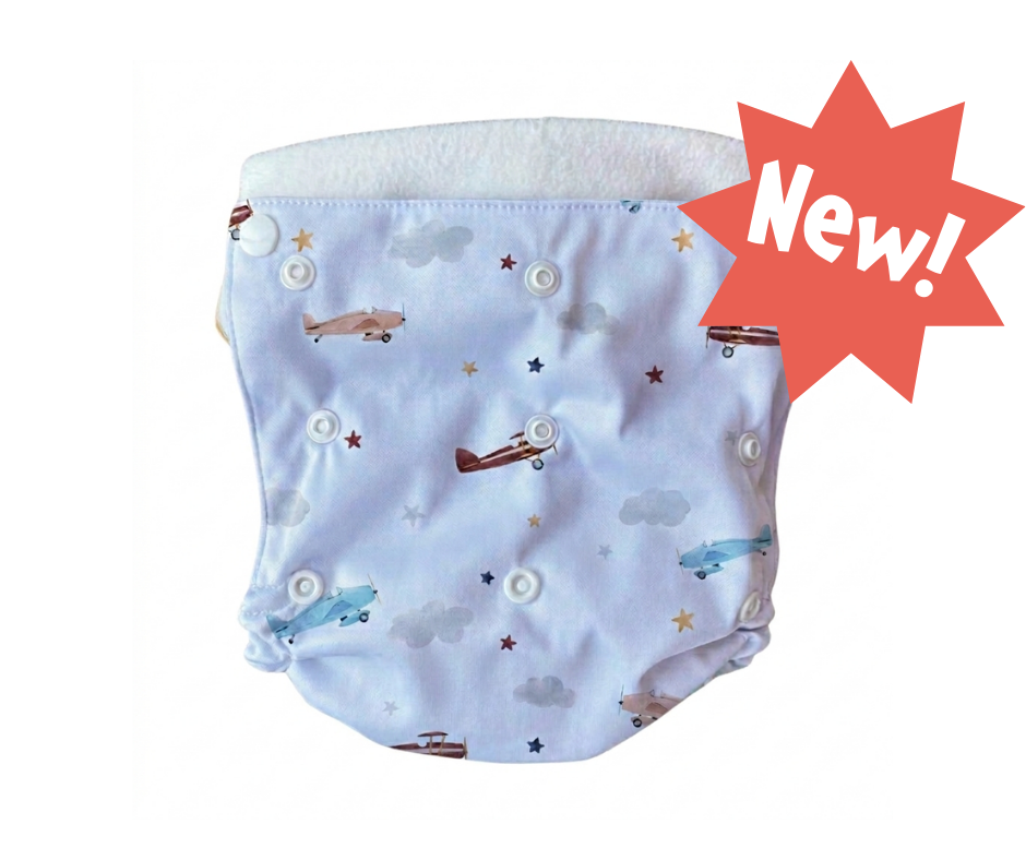 PRINT PRE-SALE All-in-Two Diaper Cover and Belt