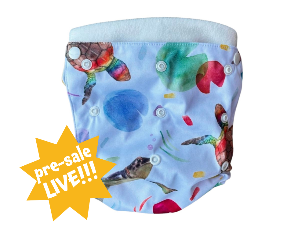 PRINT PRE-SALE All-in-Two Diaper Cover and Belt