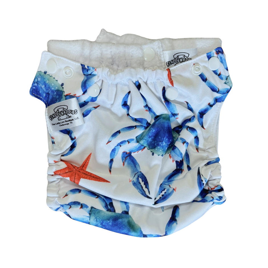 All-in-Two Diaper Cover and Belt (Printed PUL)