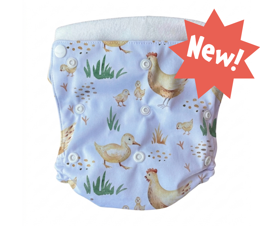 PRINT PRE-SALE All-in-Two Diaper Cover and Belt