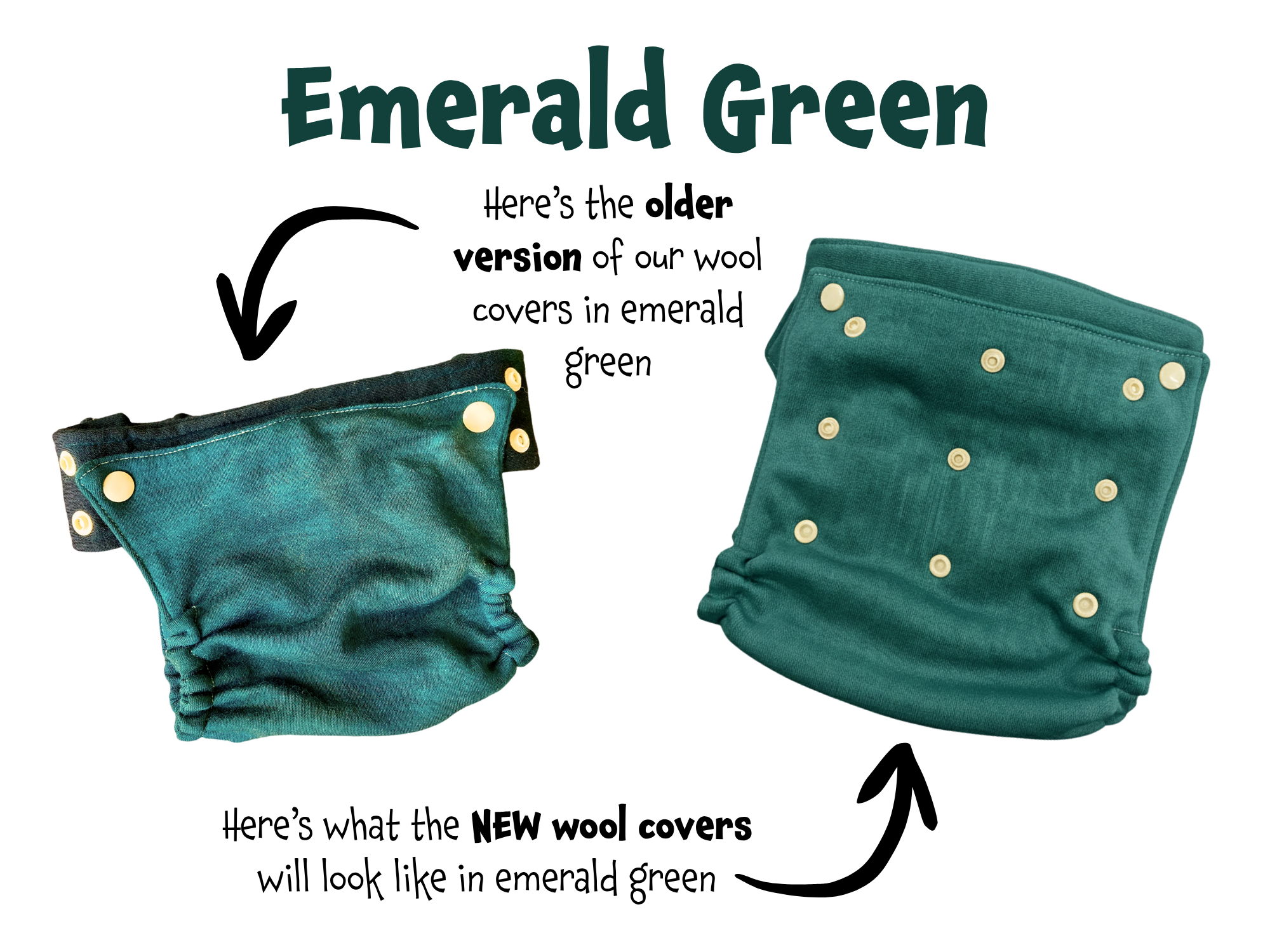 NEW! Adjustable Merino Wool Diaper Cover and Belt