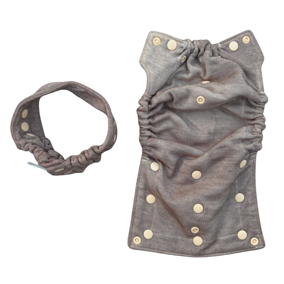 NEW! Adjustable Merino Wool Diaper Cover and Belt
