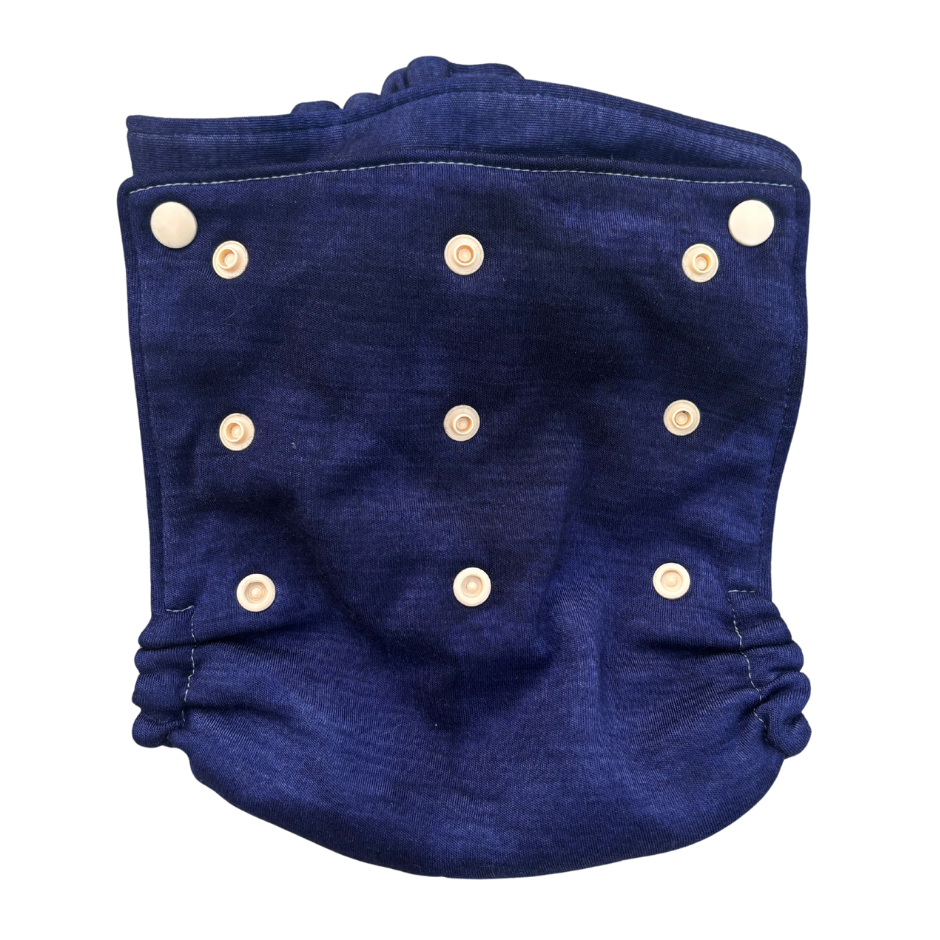 Adjustable Merino Wool Diaper Cover and Belt