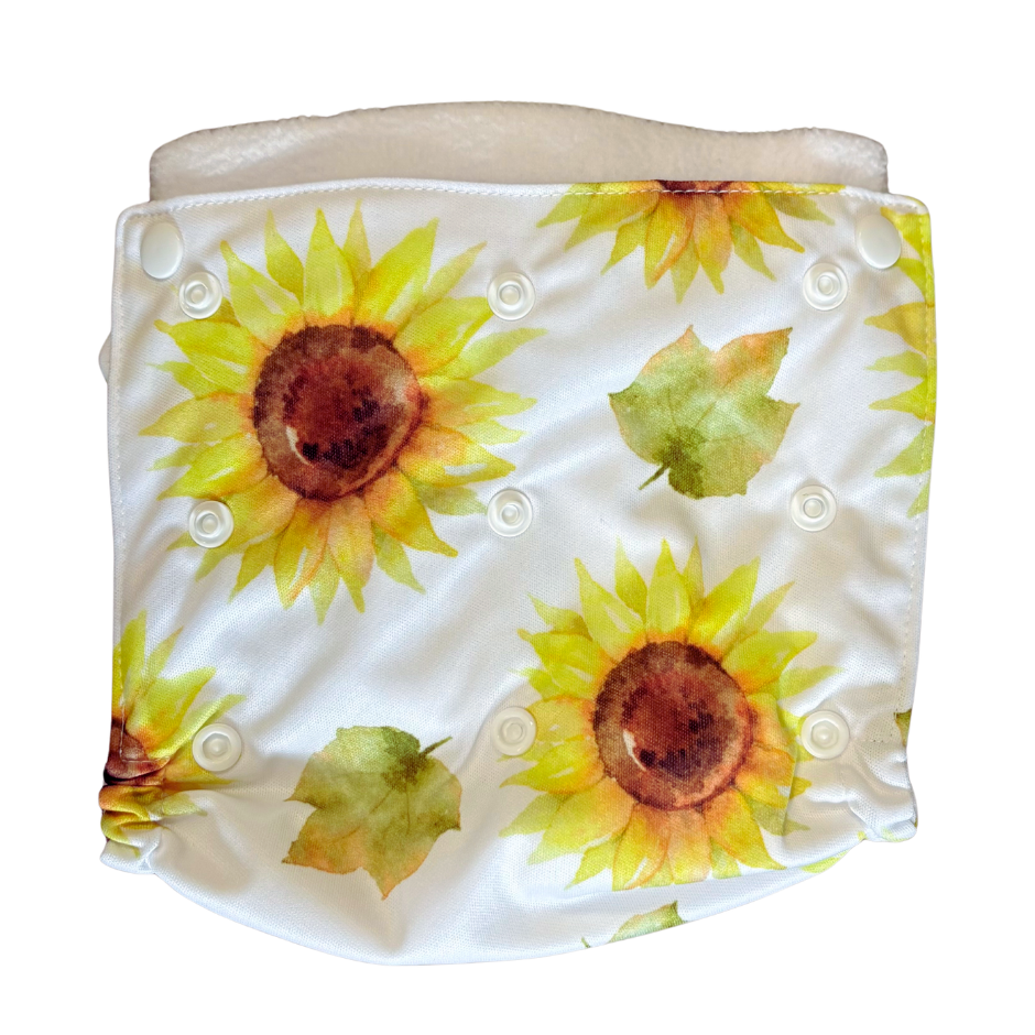 All-in-Two Diaper Cover and Belt (Printed PUL)