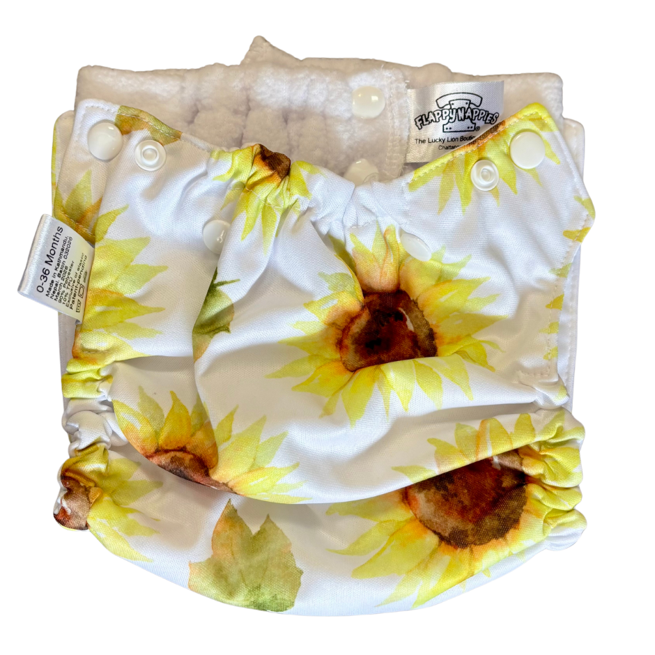 All-in-Two Diaper Cover and Belt (Printed PUL)