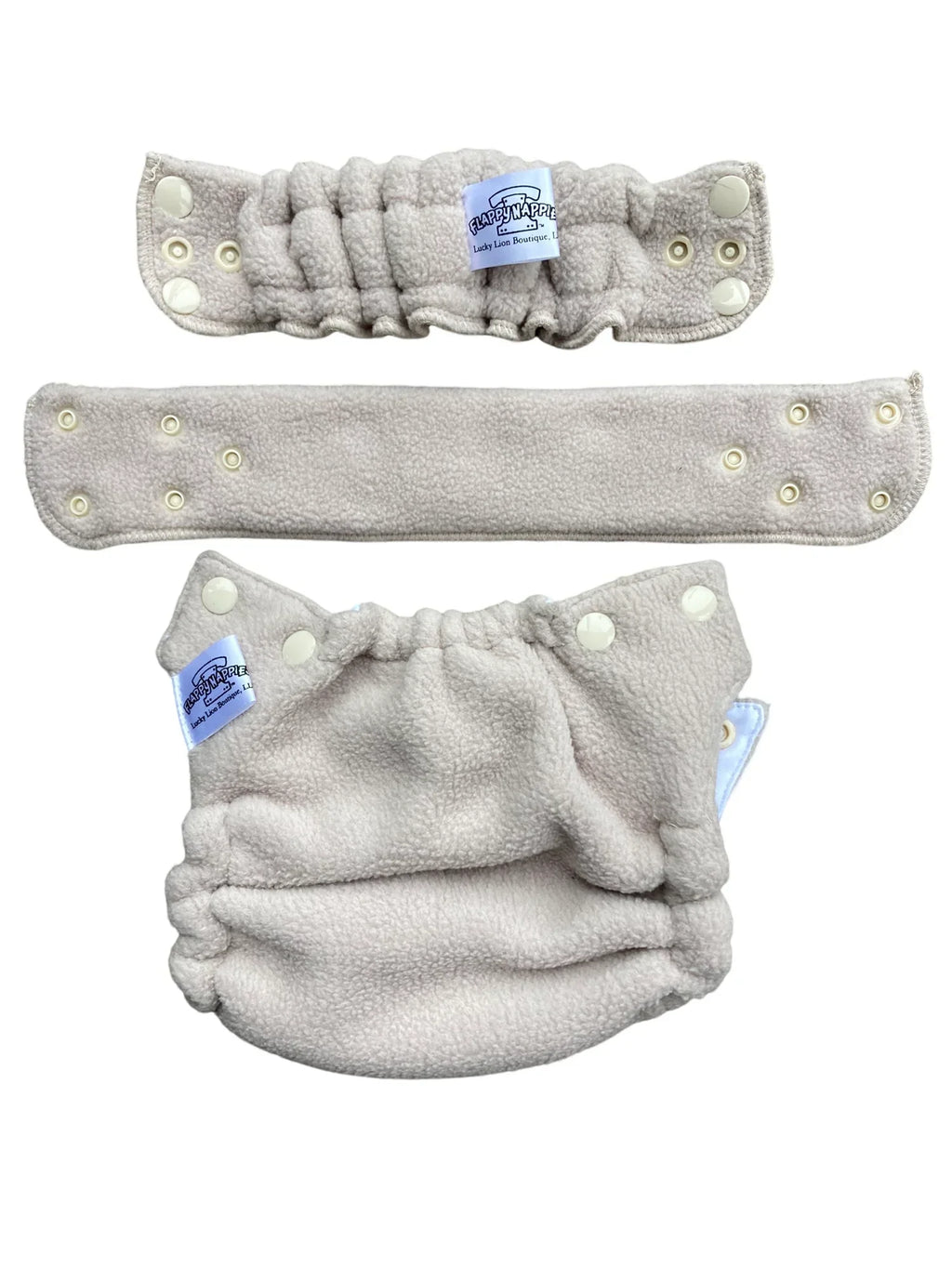 CLEARANCE:  All-In-Two Diaper and Belt (PUL/Fleece)