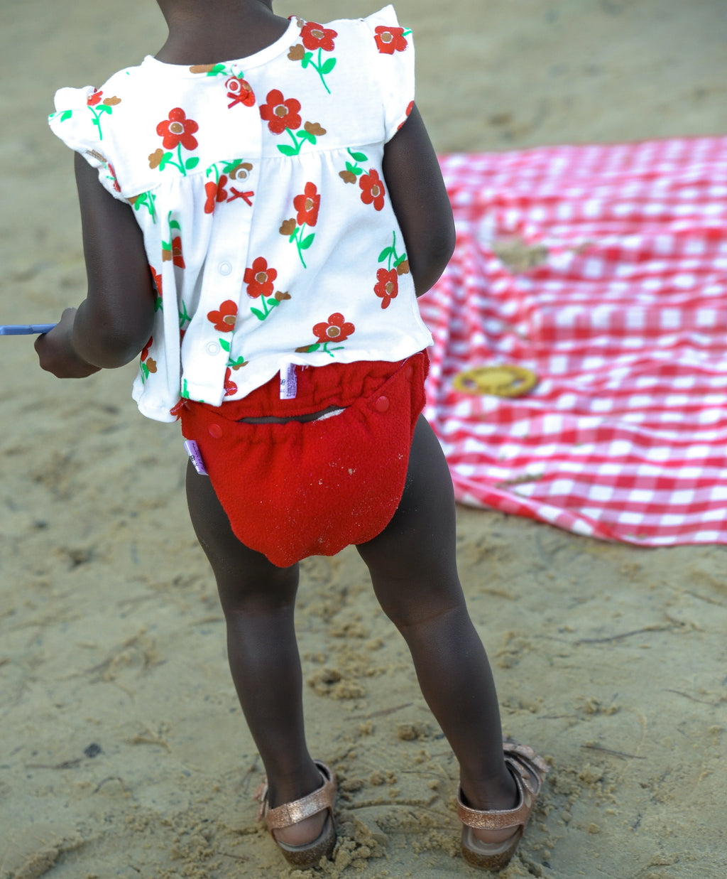 CLEARANCE:  All-In-Two Diaper and Belt (PUL/Fleece)