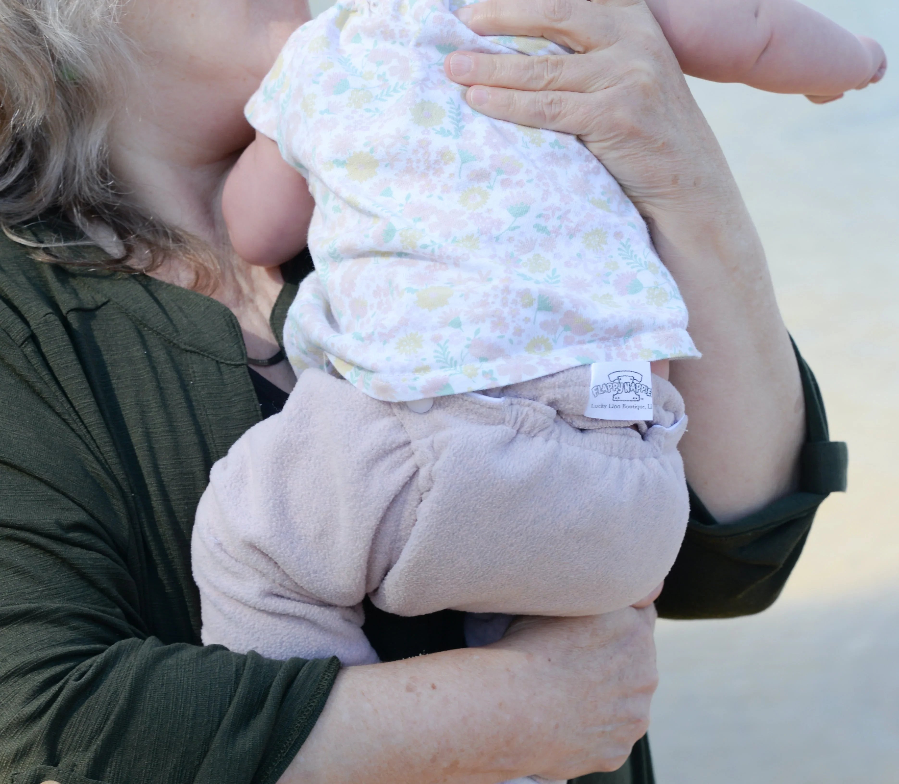 CLEARANCE:  All-In-Two Diaper and Belt (PUL/Fleece)