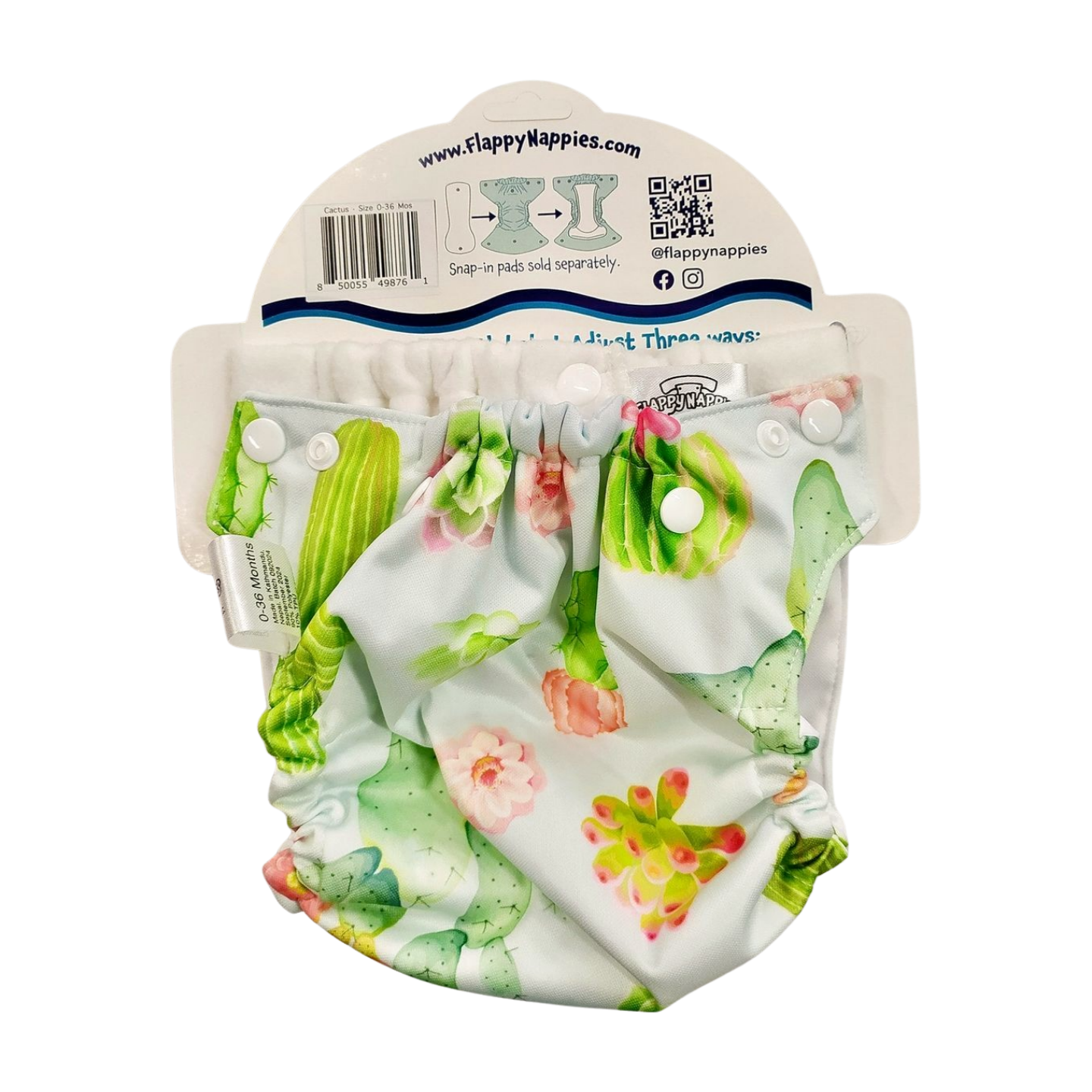 All-in-Two Diaper Cover and Belt (Printed PUL)