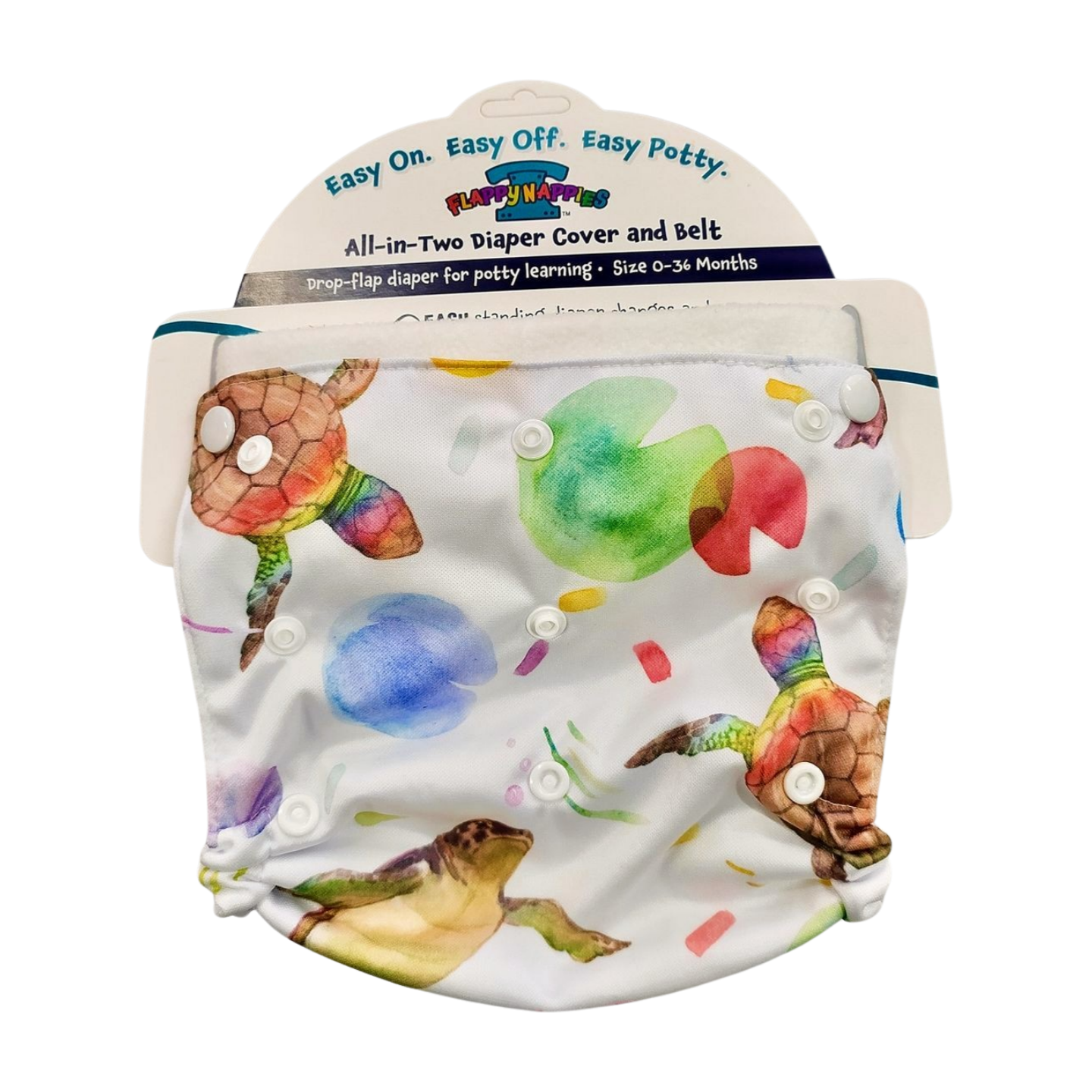 All-in-Two Diaper Cover and Belt (Printed PUL)