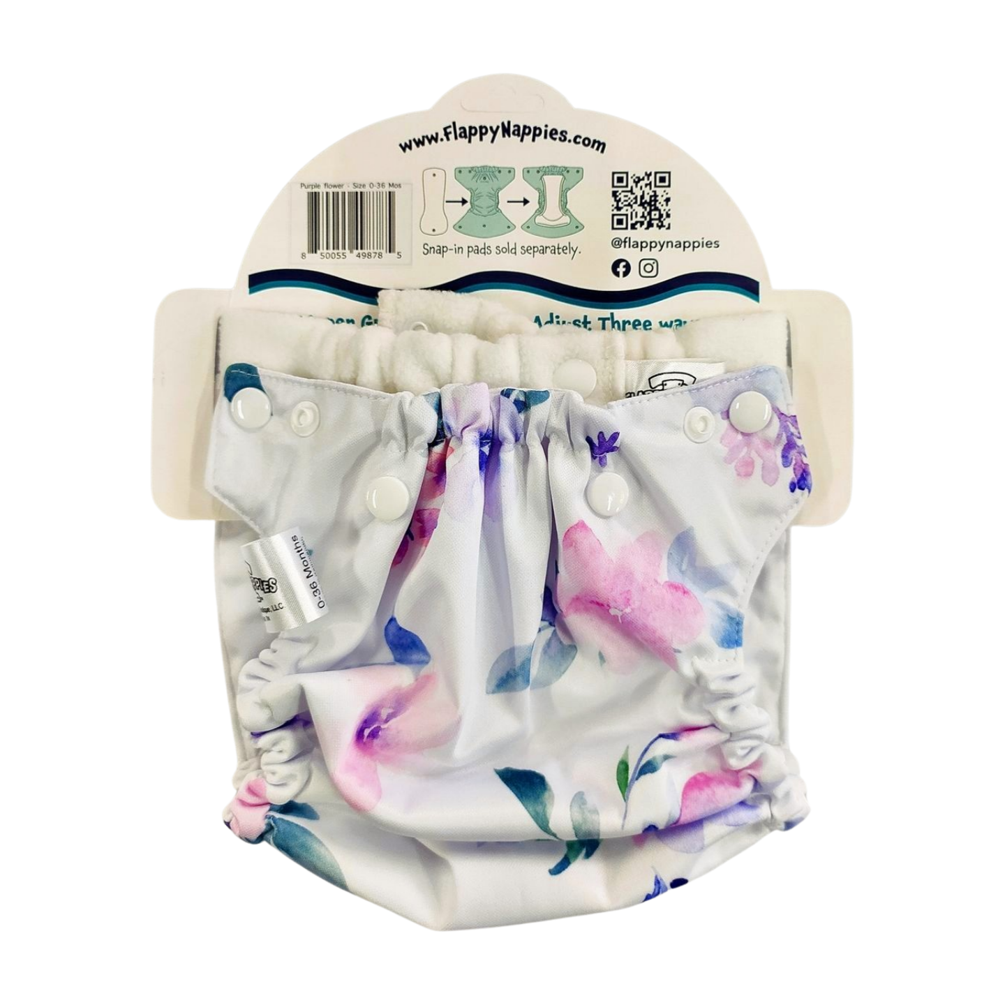 All-in-Two Diaper Cover and Belt (Printed PUL)