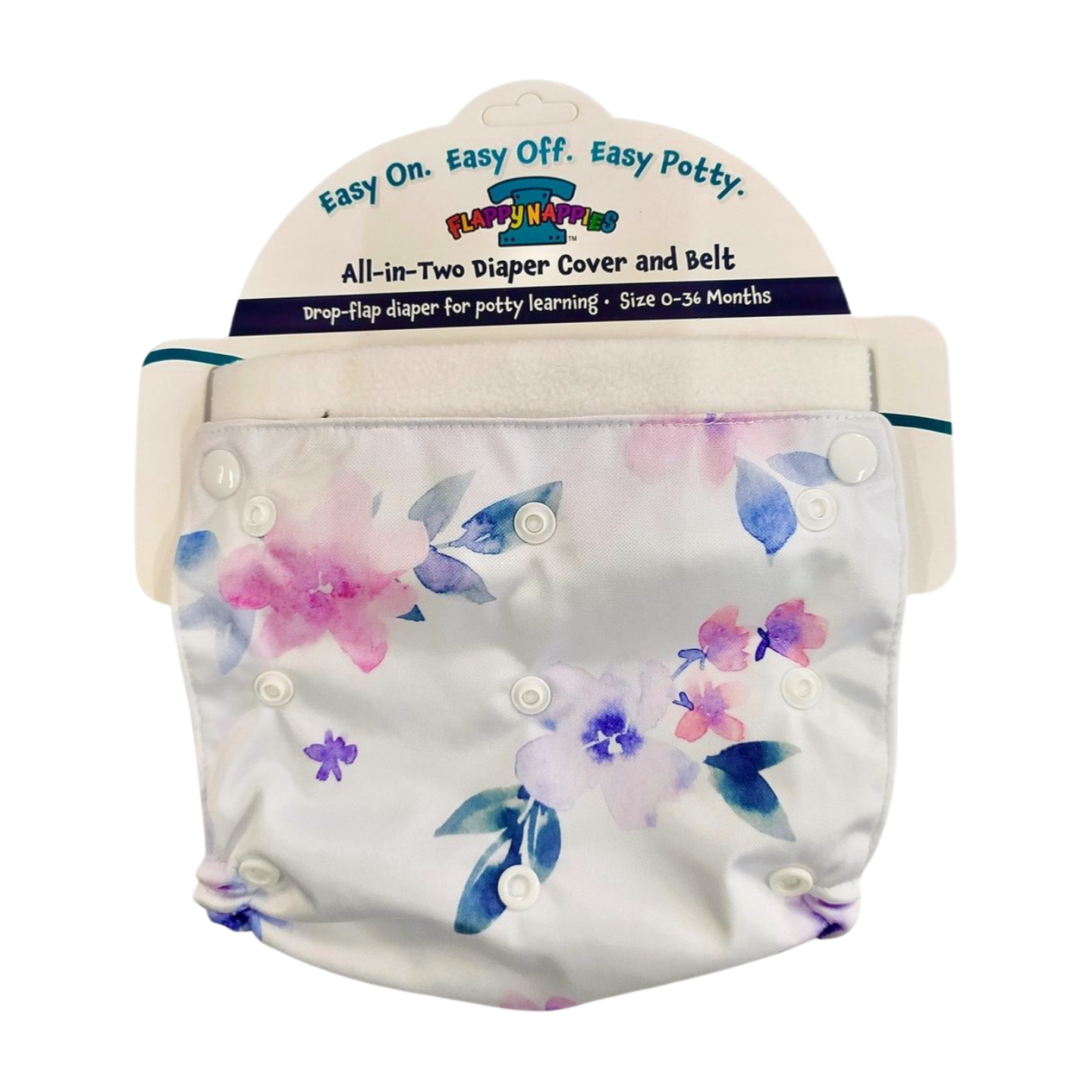 All-in-Two Diaper Cover and Belt (Printed PUL)