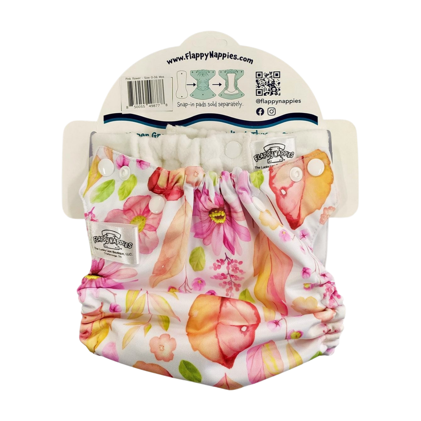 All-in-Two Diaper Cover and Belt (Printed PUL)