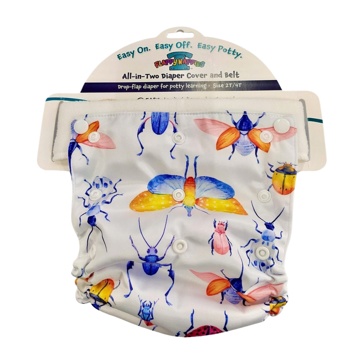 All-in-Two Diaper Cover and Belt (Printed PUL)