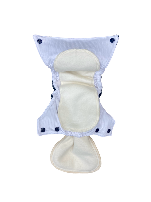 Add absorbency:  Soakers Without Snaps (Pack of 6)