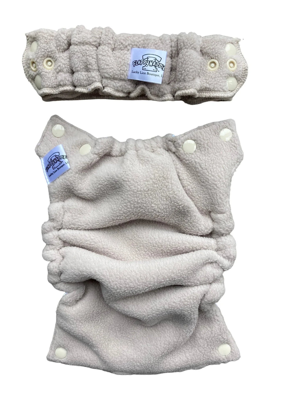 CLEARANCE:  All-In-Two Diaper and Belt (PUL/Fleece)