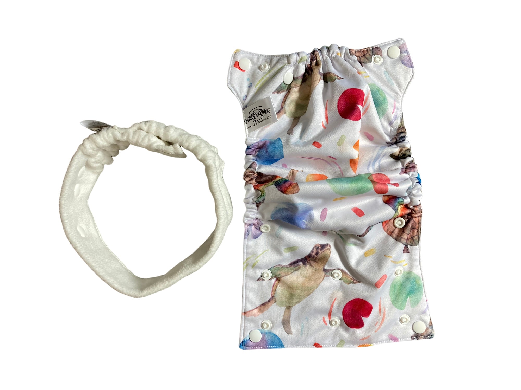 All-in-Two Diaper Cover and Belt (Printed PUL)