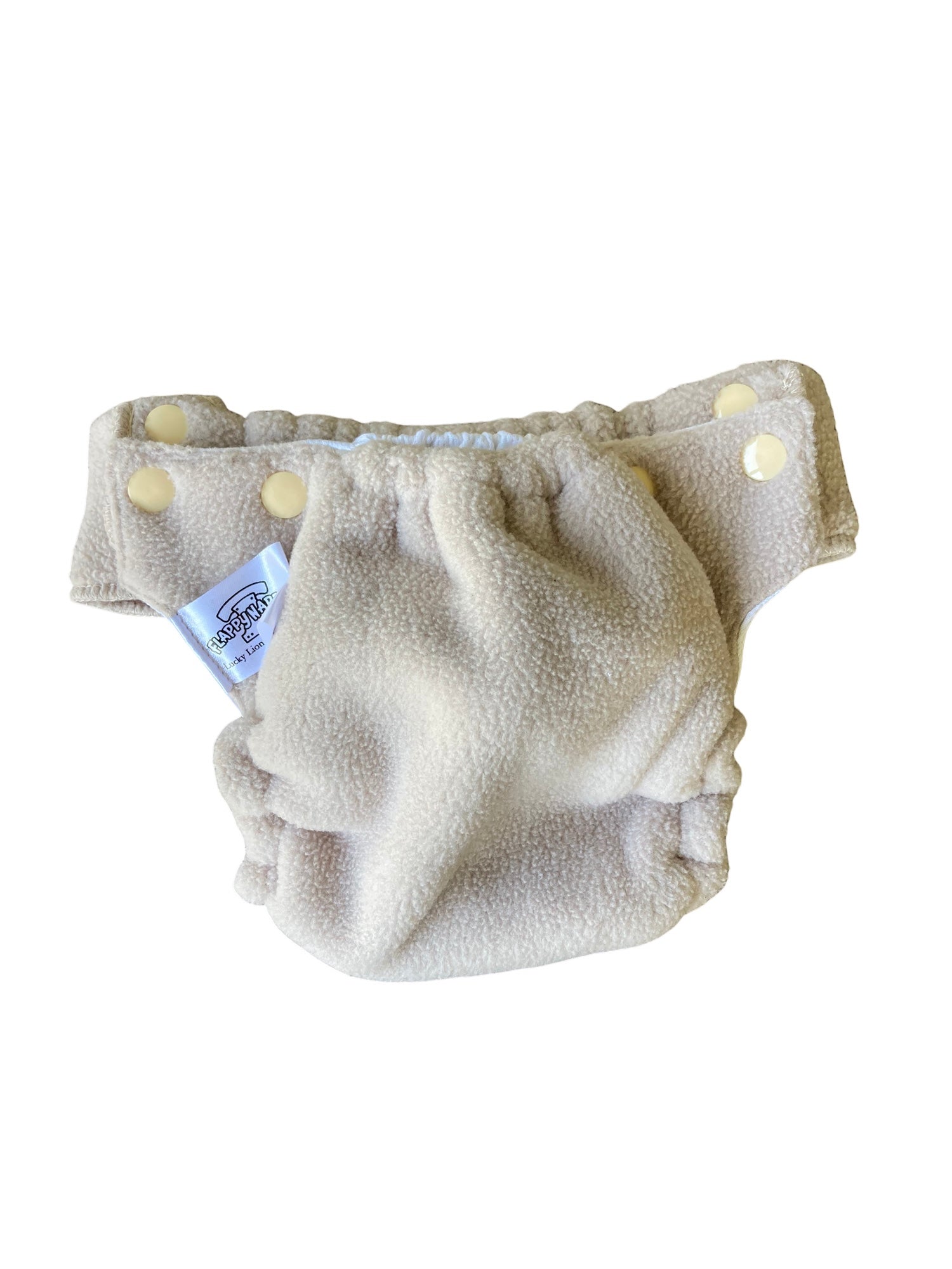 Latte Cream Flappy-Nappy Pocket Diaper 3-Pack