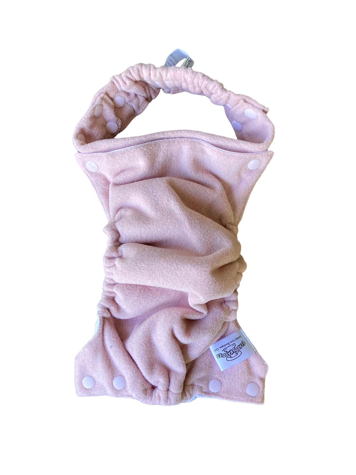 Heathered Blush Flappy-Nappy Pocket Diaper 3-Pack
