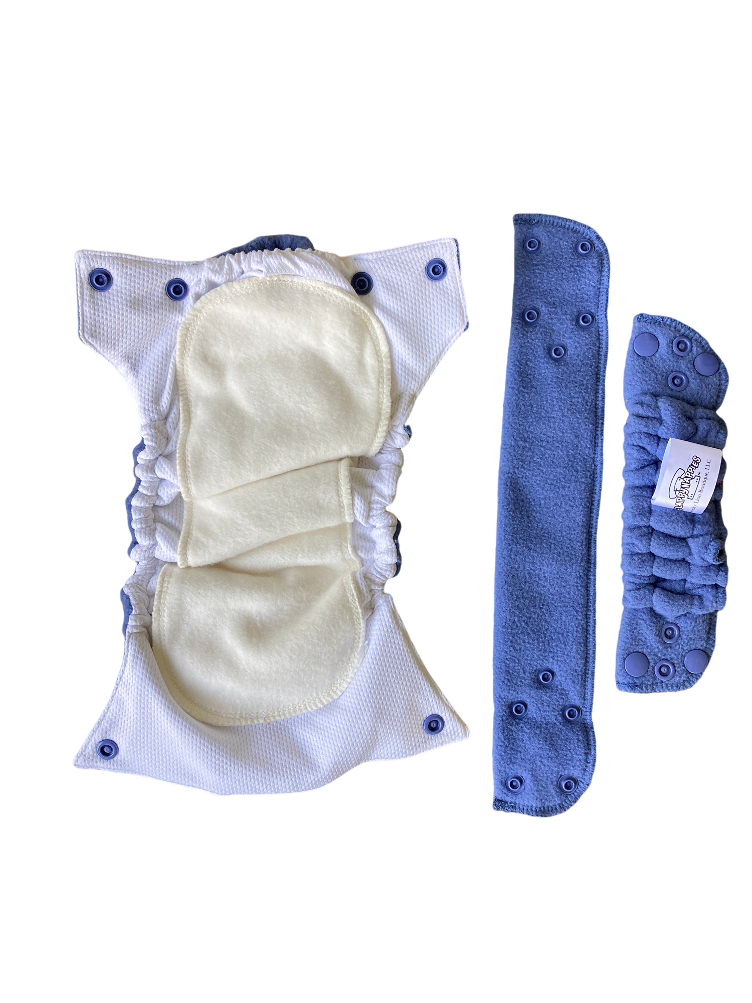 Wild Lavender Flappy-Nappy Pocket Diaper 3-Pack