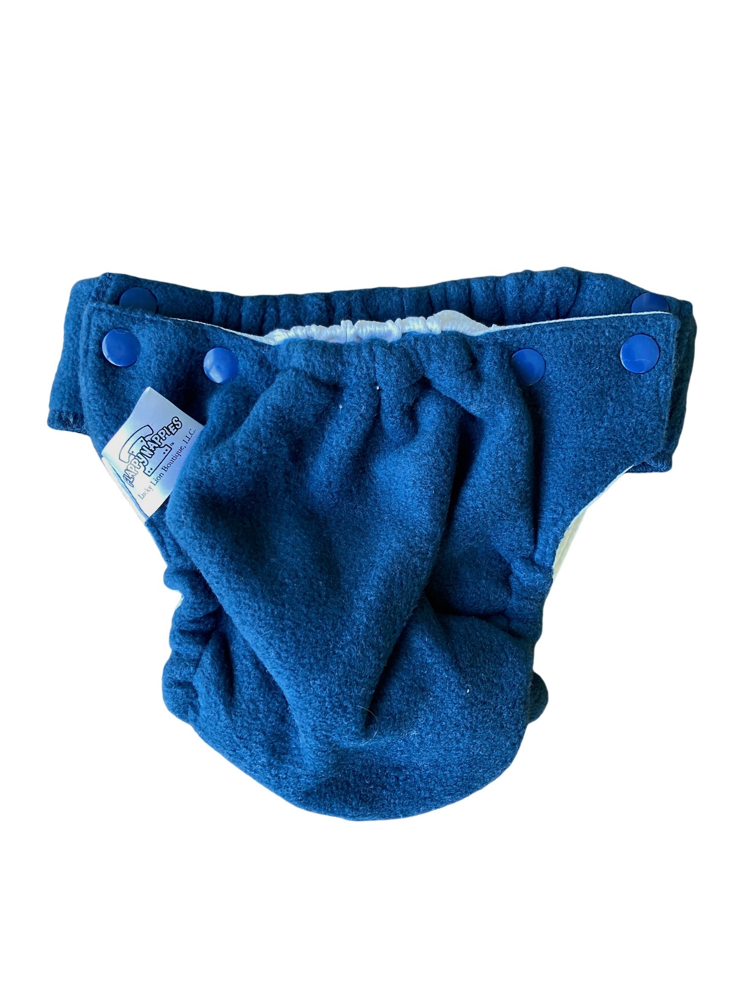 Royal Blue Flappy-Nappy Pocket Diaper 3-Pack
