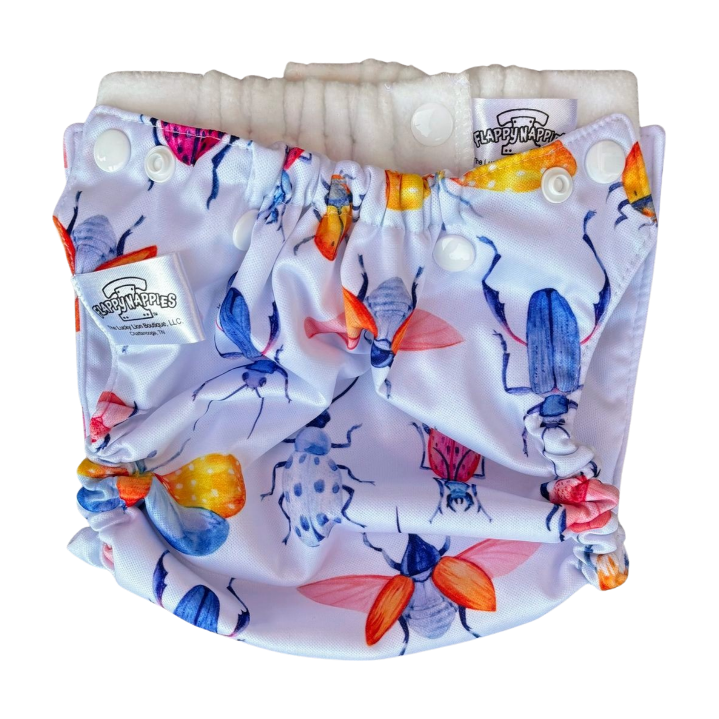 All-in-Two Diaper Cover and Belt (Printed PUL)