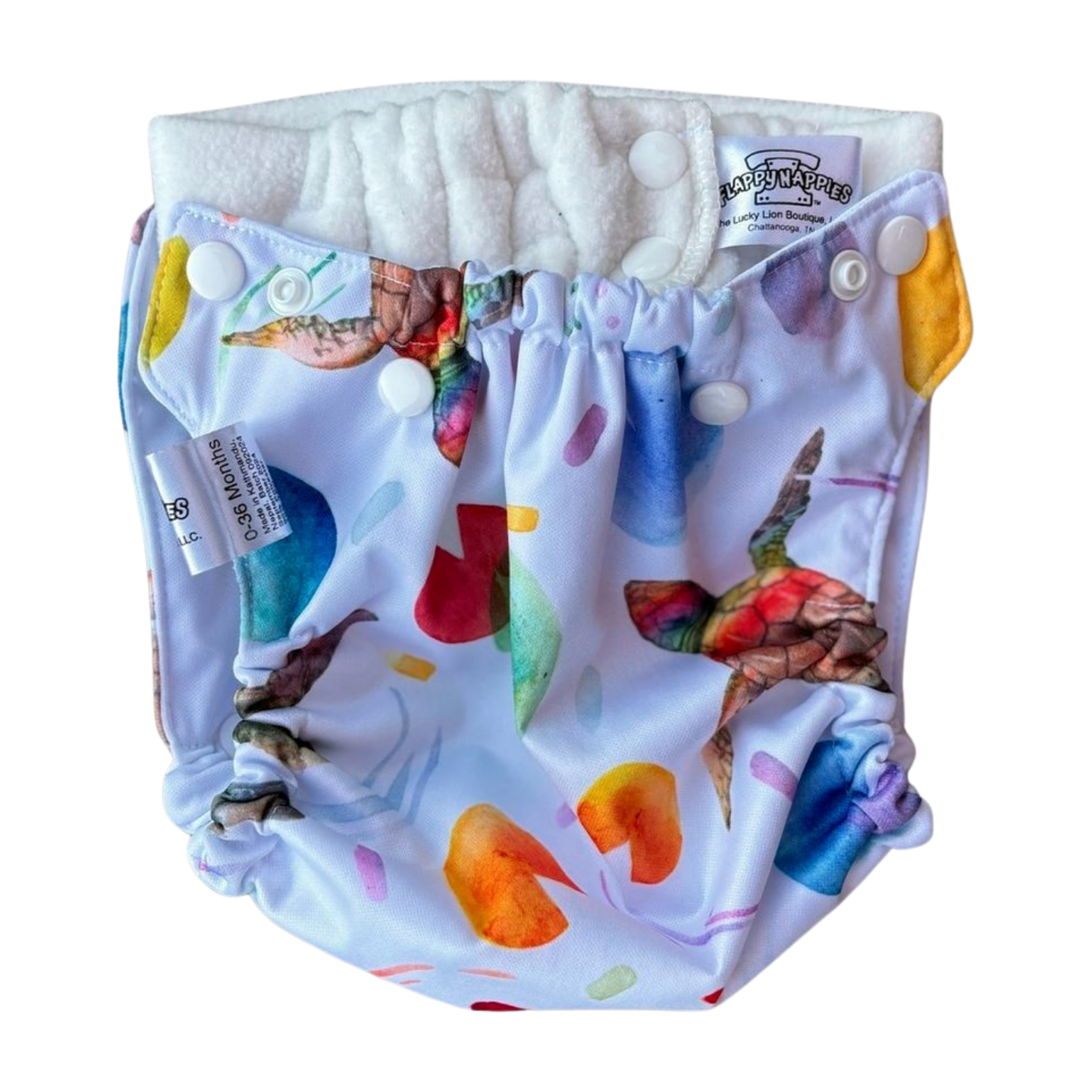 All-in-Two Diaper Cover and Belt (Printed PUL)