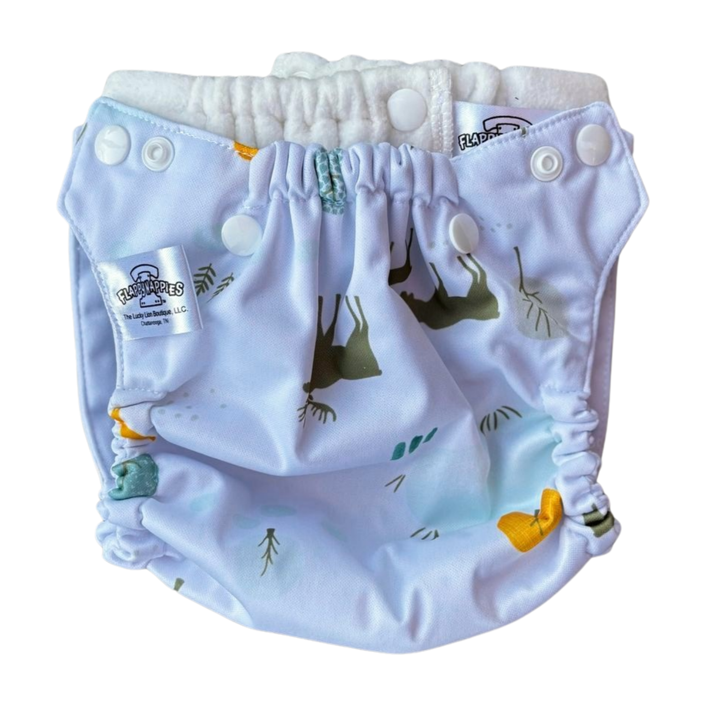 All-in-Two Diaper Cover and Belt (Printed PUL)