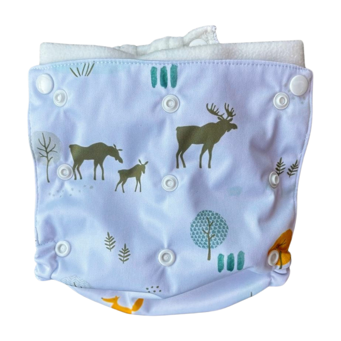 All-in-Two Diaper Cover and Belt (Printed PUL)