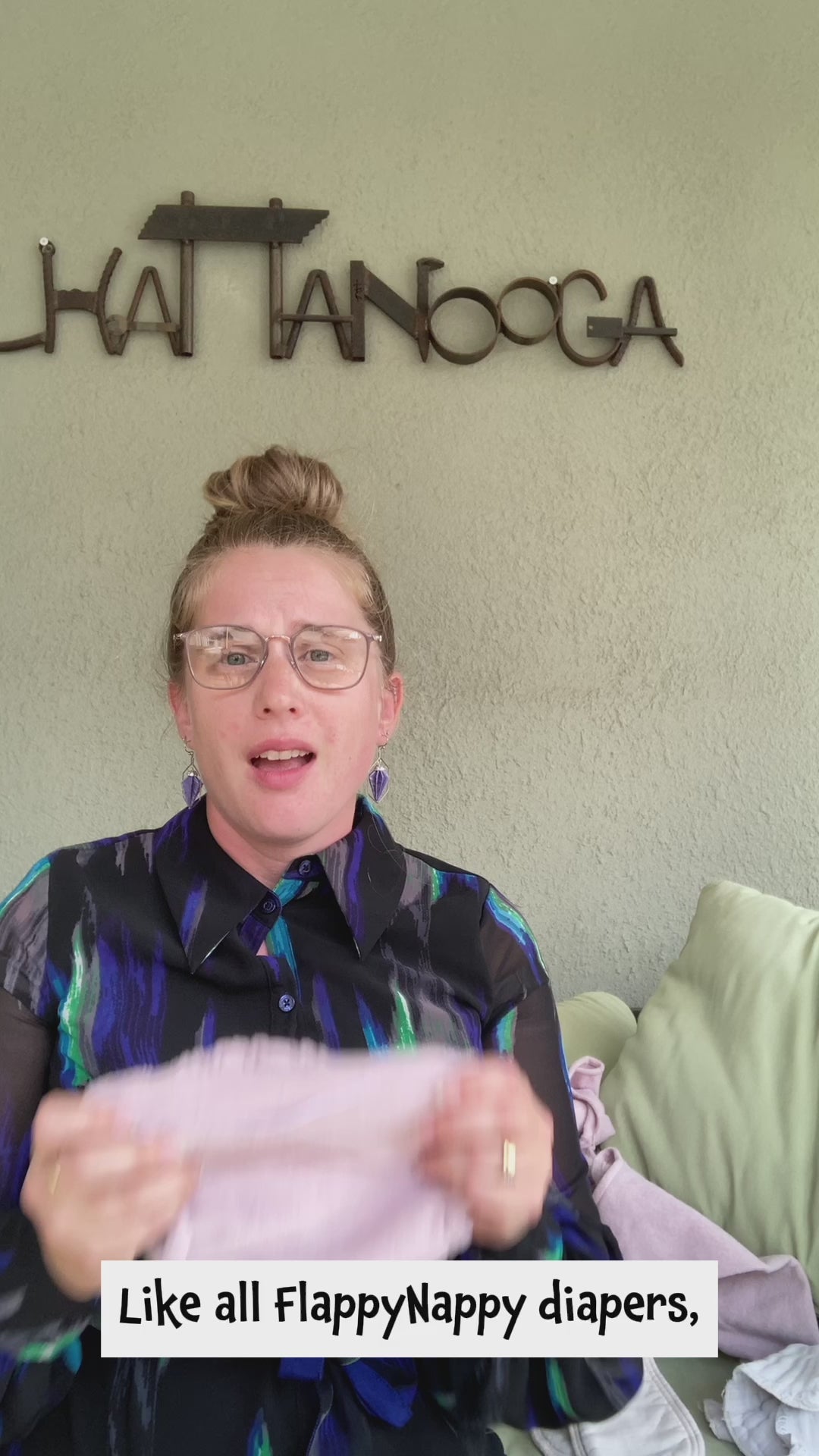 CLEARANCE:  All-In-Two Diaper and Belt (PUL/Fleece)