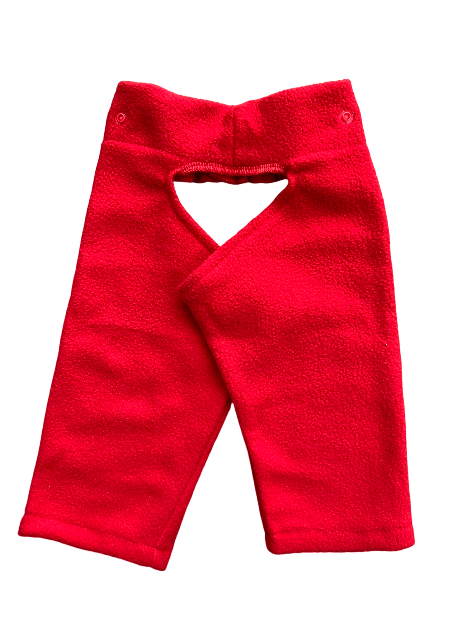Candy Apple Red Chappy-Nappy Pants